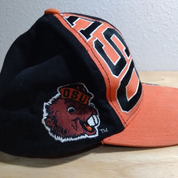 Vintage Oregon State Beavers Snap Back Hat - Picture 6 of 8